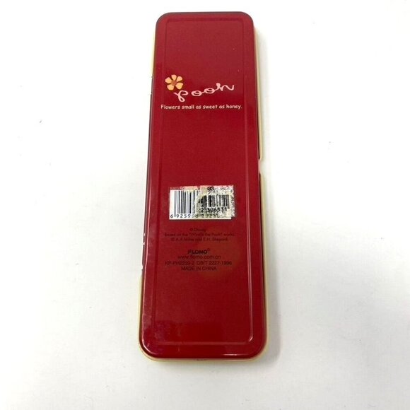 Winnie the Pooh Metal Pencil Case 1 New  Pencil Preowned - Picture 3 of 5